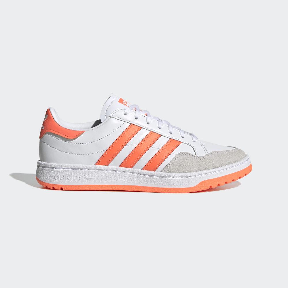Originals Adidas Team Court Dama Romania - Albi/Corai/Negrii EF6071